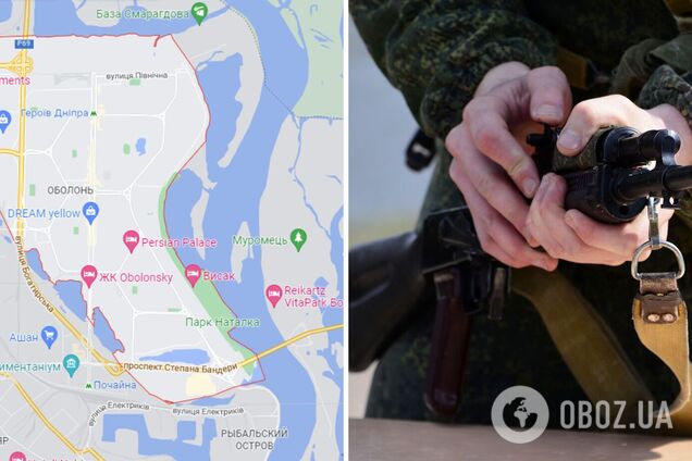 ДРГ в районе Оболонь