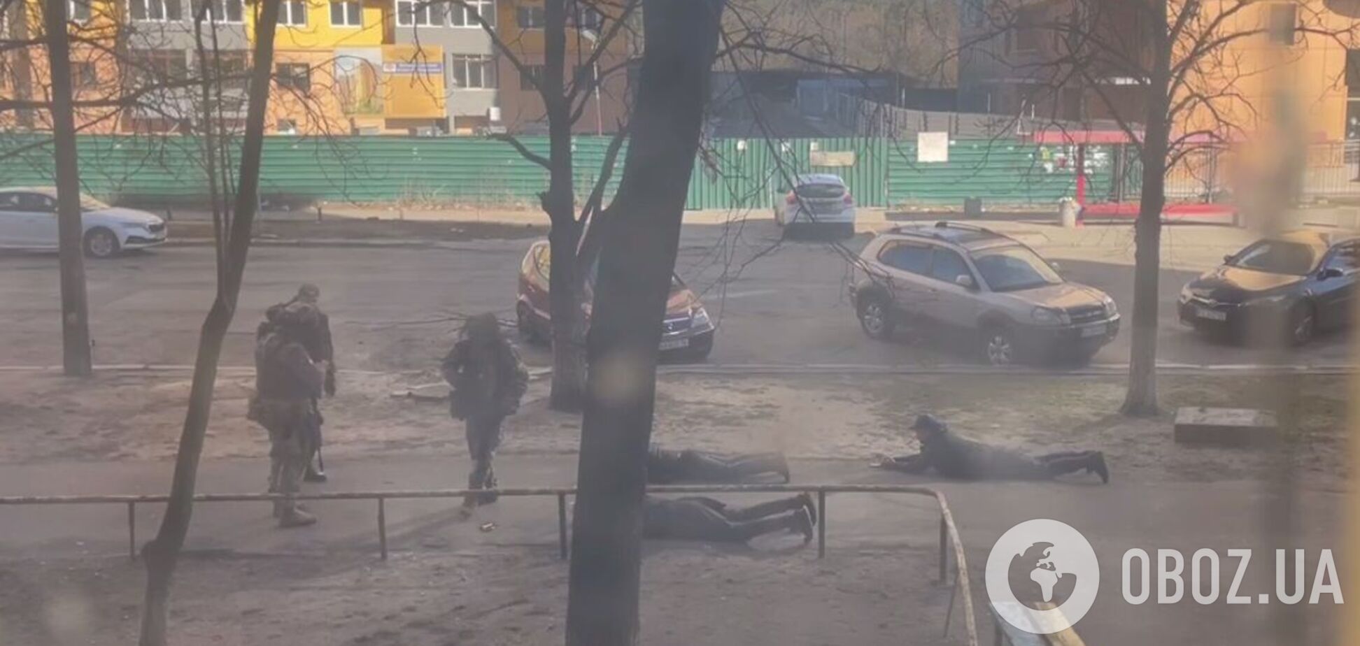 'Русского мира здесь не будет': в Киеве территориальная оборона задержала вражескую ДРГ. Видео