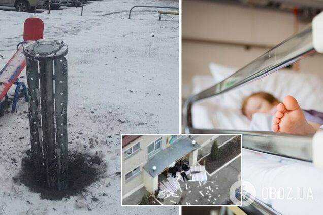 В Харькове снаряд оккупантов прилетел на детскую площадку, а в Ахтырке умерла раненая 7-летняя девочка. Фото