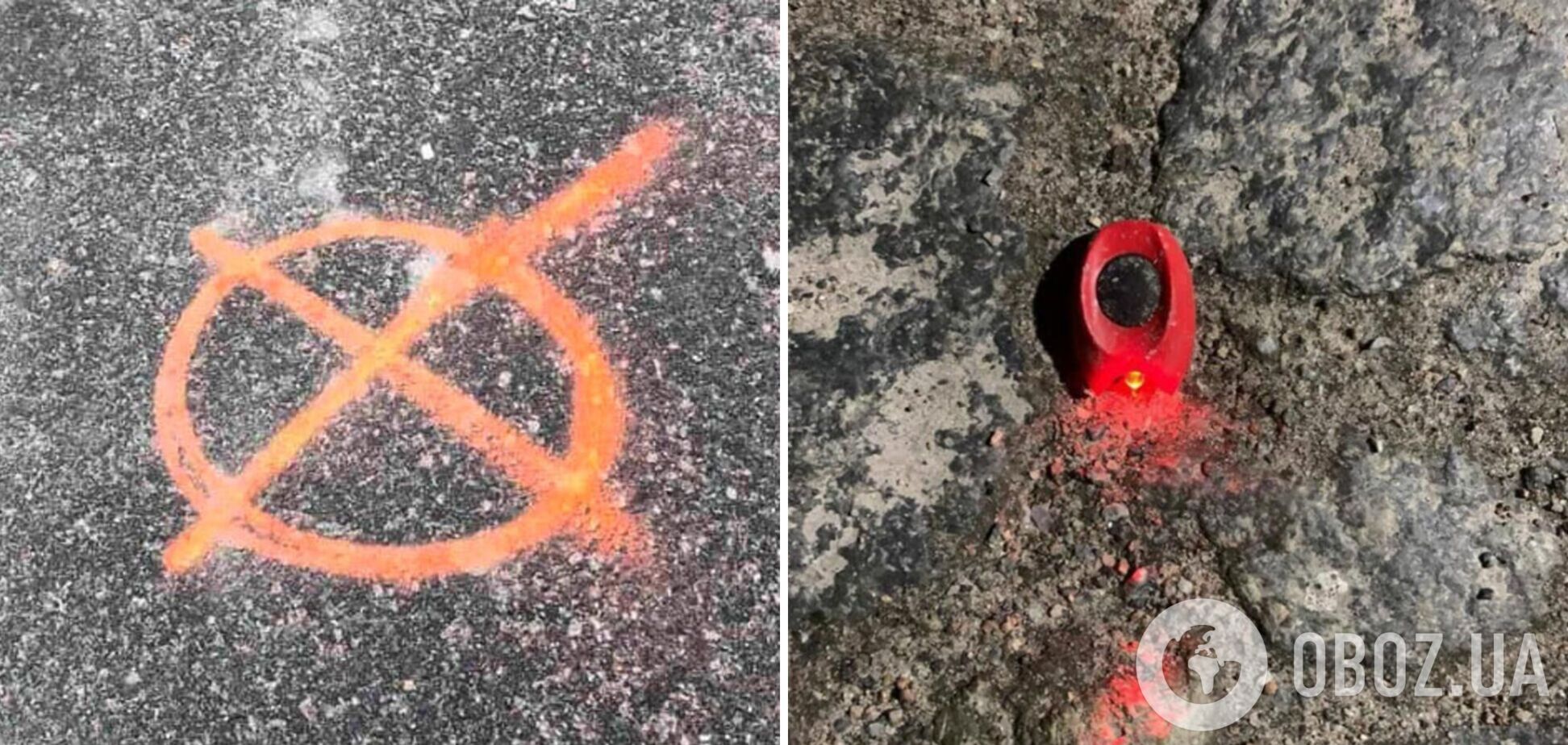 Люди думають, що це мітки, і намагаються прибрати: окупанти скидають замасковану вибухівку із зеленими мітками