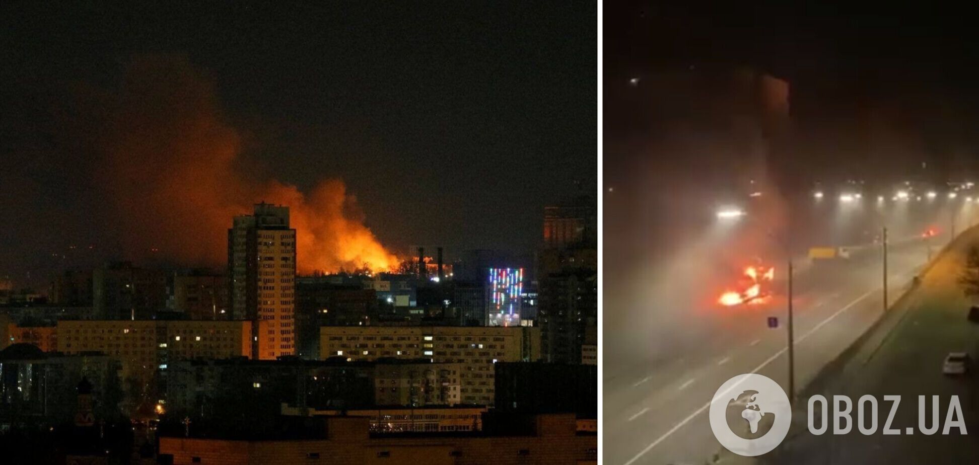 Все спокойно, всех положили: в Киеве возле 'Берестейской' уничтожена вражеская колонна