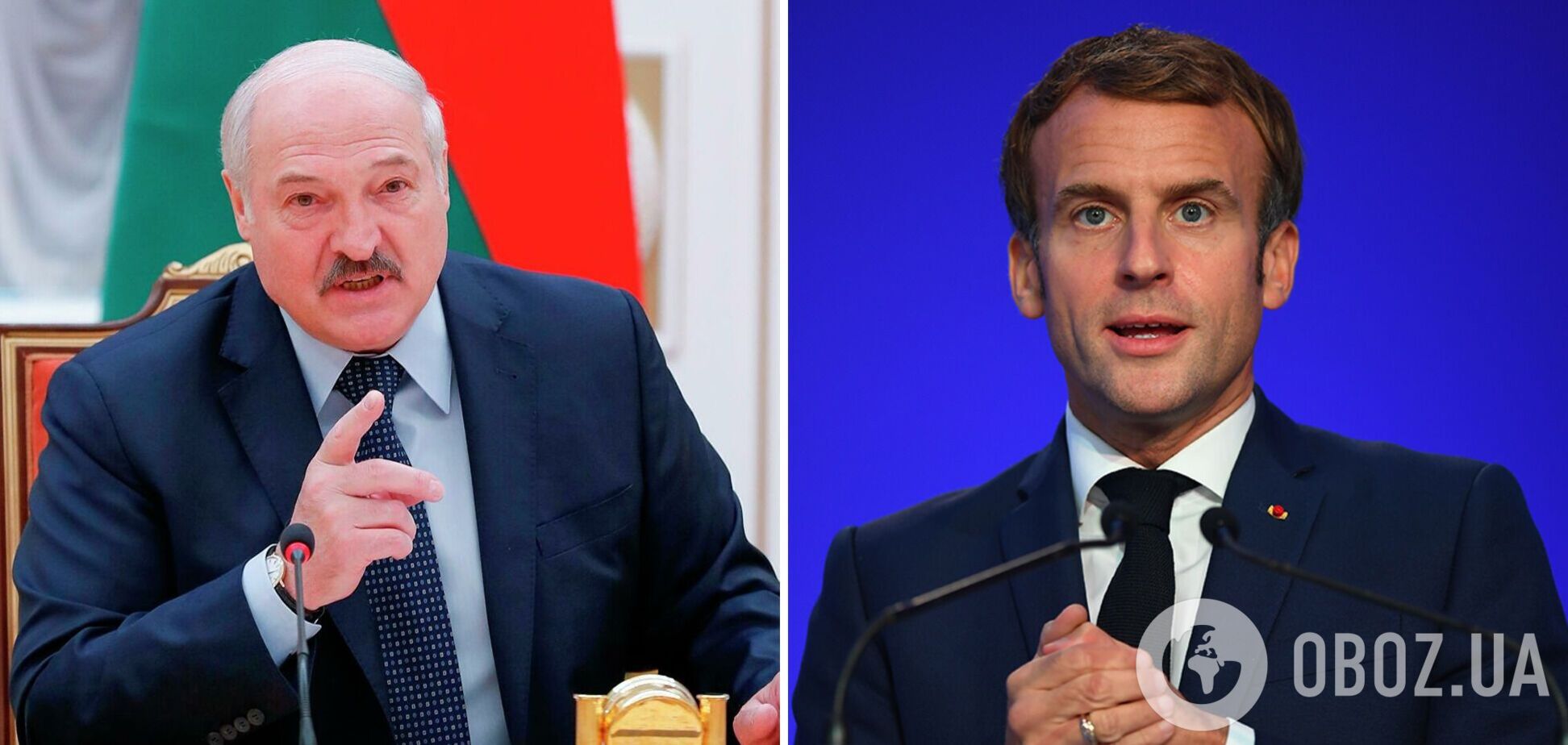 Макрон уговаривал Лукашенко вывести войска РФ: появились подробности разговора