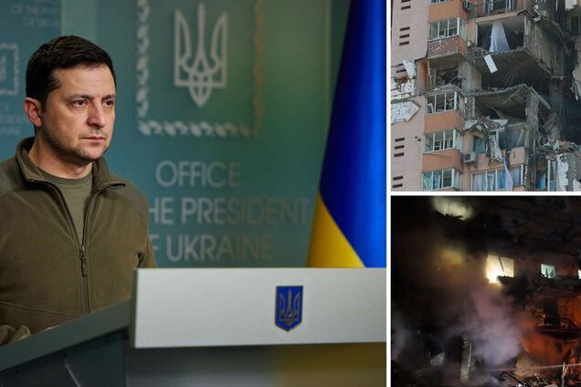 Зеленский: то, что Россия делает в городах Украины, – это террор, который тянет на международный трибунал