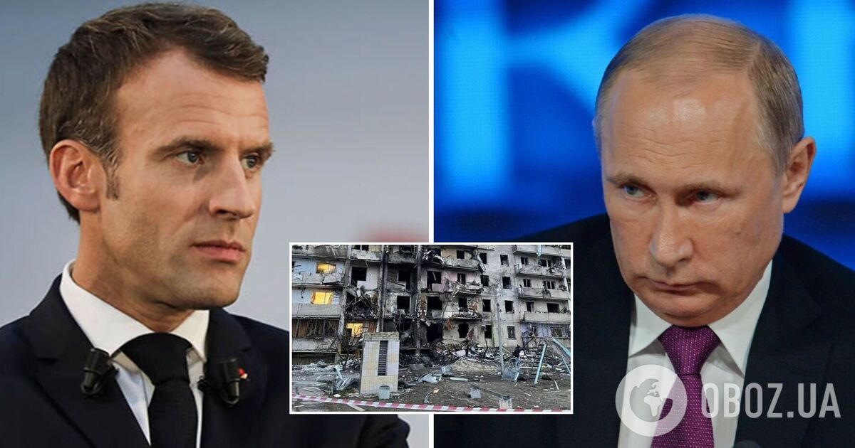 Война Украина Россия 2022 – Макрон раскрыл детали переговоров с Путиным