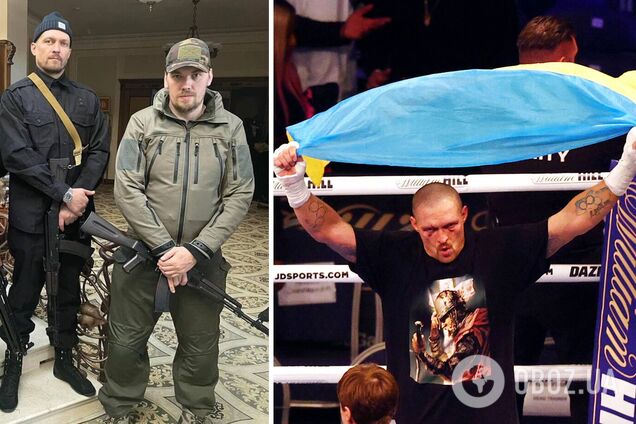 Пішов захищати Україну: з'явилося фото Усика з автоматом