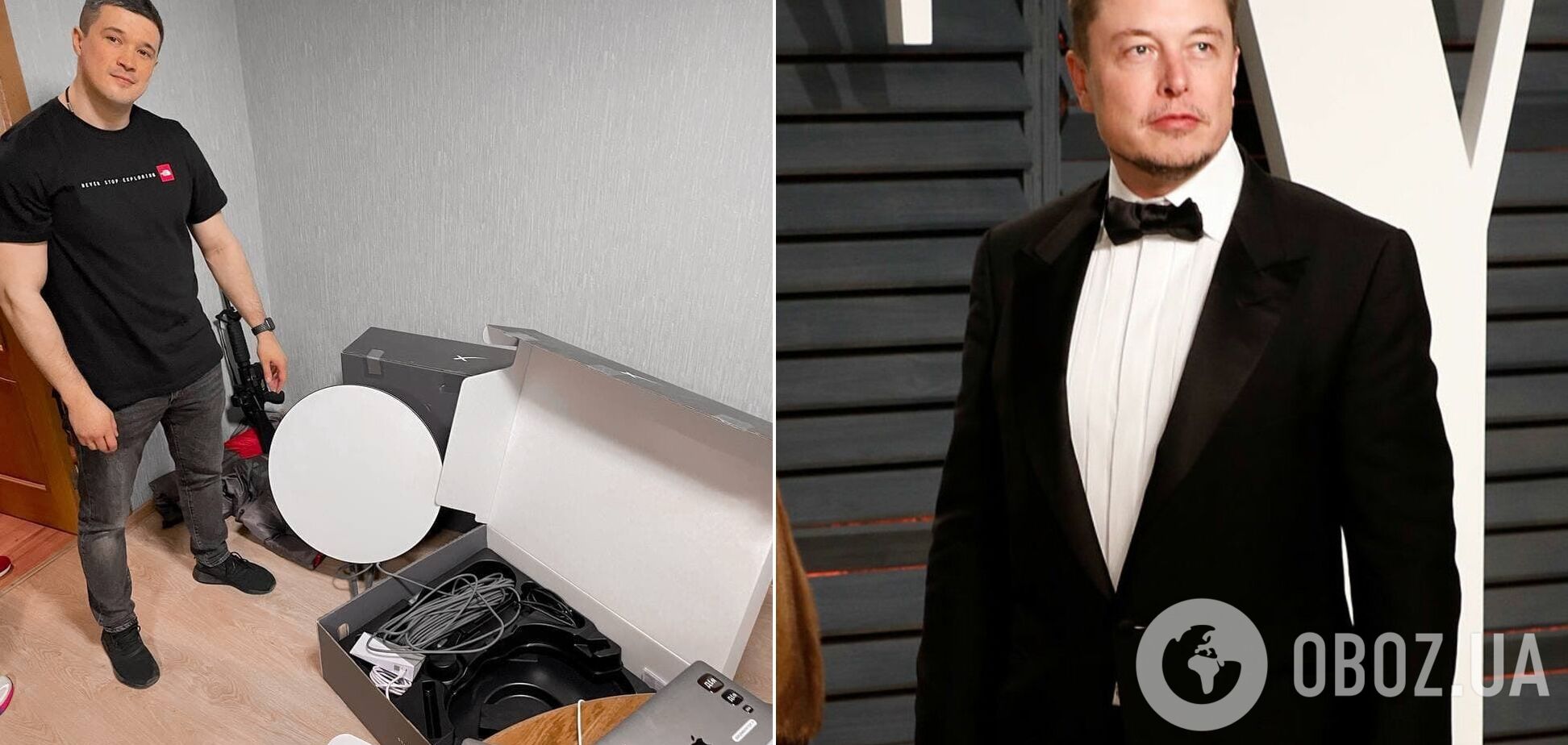 Станції Starlink Ілона Маска вже прибули до України. Фото