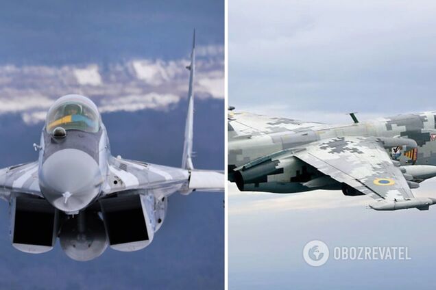 Миг-29 и Су-25