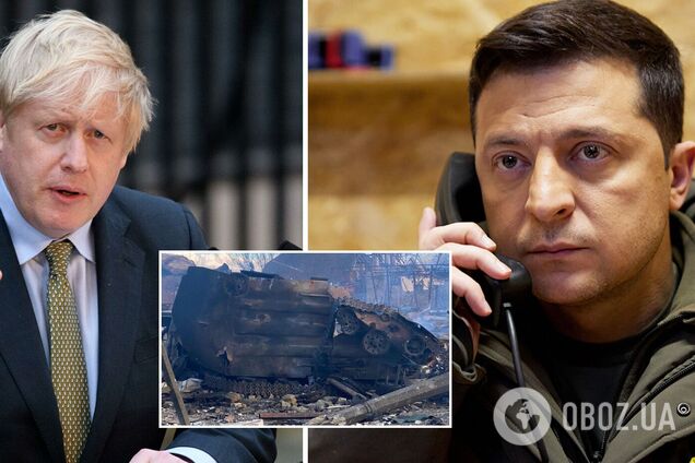 Зеленский заявил Джонсону, что следующие 24 часа будут решающими для Украины: Британия увеличила помощь
