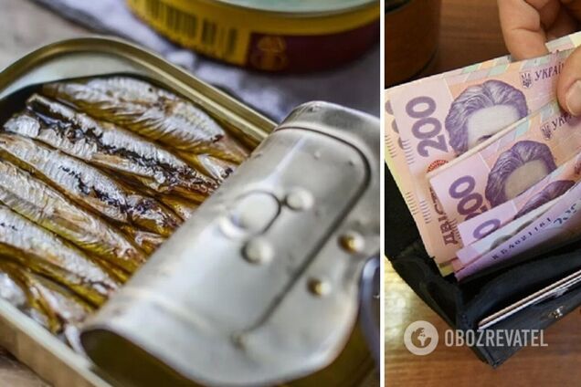 В Украине пересчитали цены на рыбные консервы