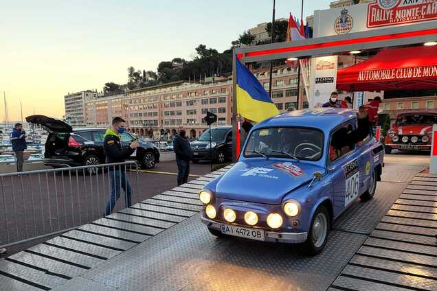 Украинский экипаж одержал победу в ралли Monte-Carlo Classique