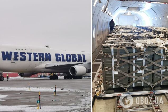 Американський літак приземлився у 'Борисполі'