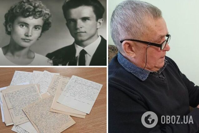 82-летний житель Луцка попал в Книгу рекордов Украины благодаря романтической переписке с женой. Фото