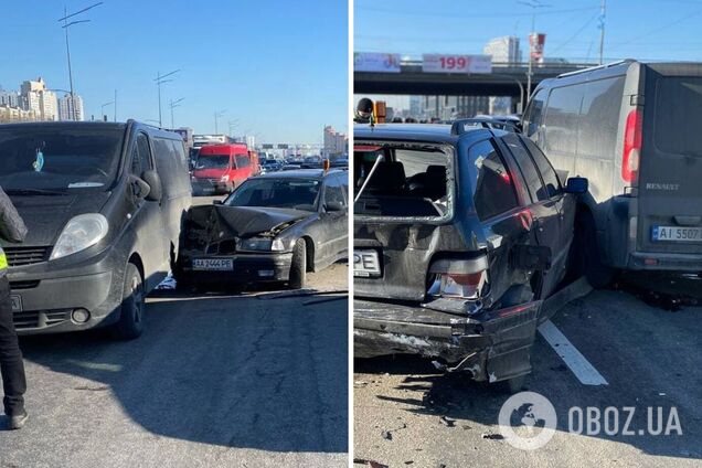 Аварія сталася на проспекті Бажана