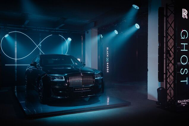 Rolls-Royce Black Badge Ghost прибыл в Украину