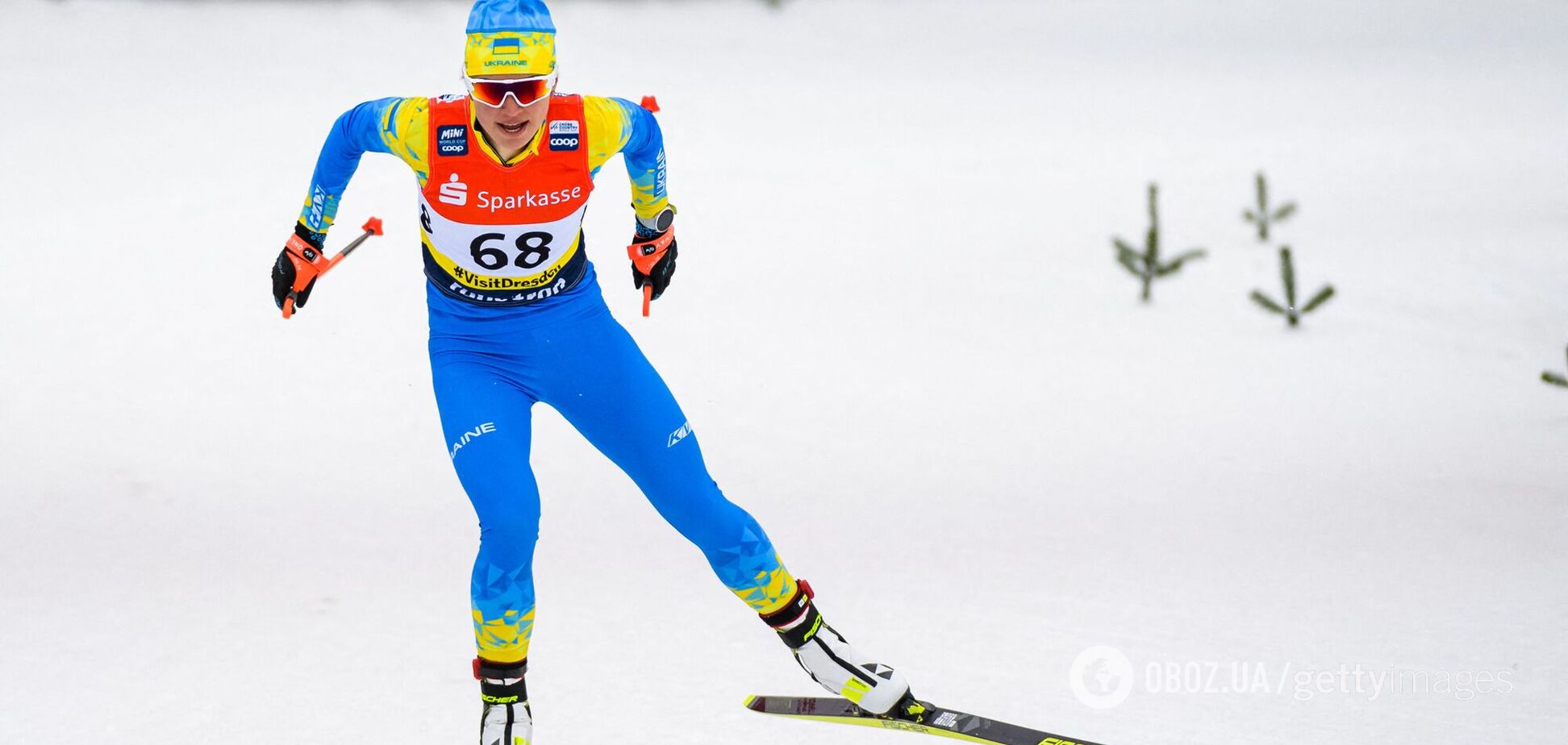 Виктория Олех финишировала с кровью на лице