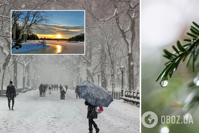 Частину України накриють сніг і дощі, сильних морозів не буде: прогноз на початок тижня. Карта