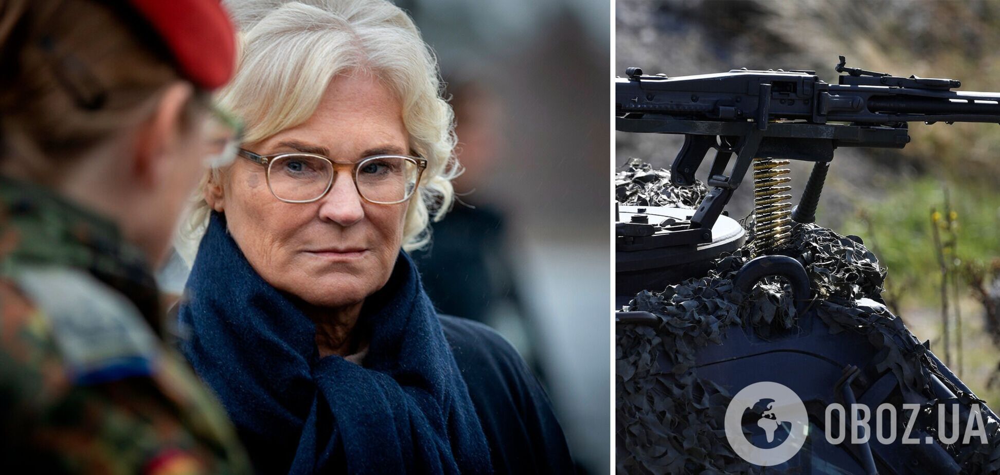 Міністерка оборони Німеччини виключила постачання летального озброєння Україні