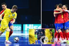 Украина проиграла Испании