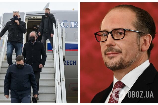 Глава МИД Австрии назвал визит в Киев 'сигналом солидарности': суверенитет Украины – это условие нашей безопасности