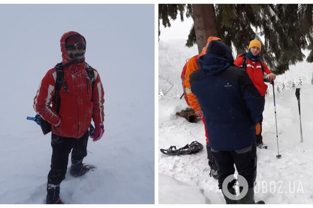 В Карпатах турист попал в 'снеговую ловушку': мужчина проигнорировал предупреждение спасателей. Фото