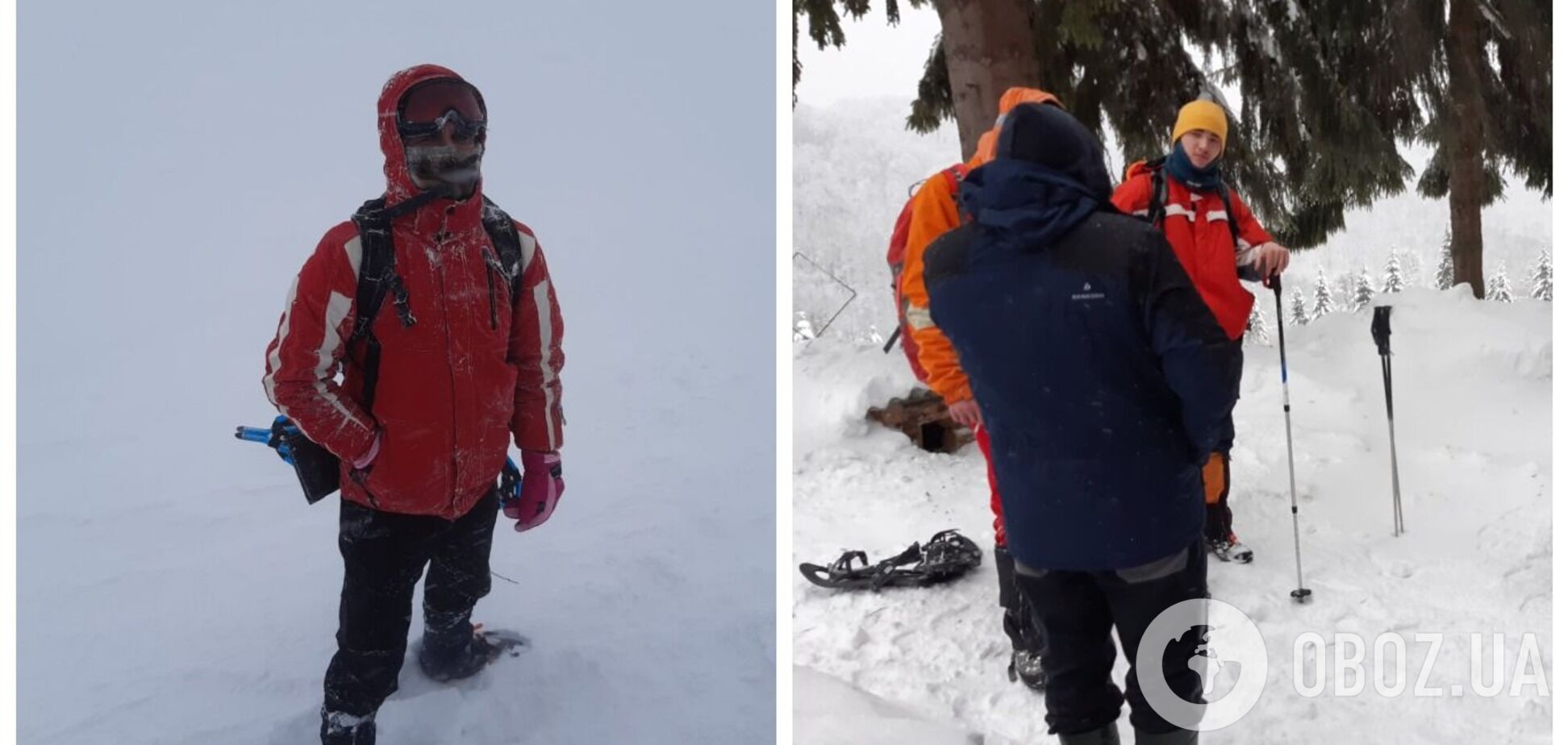 В Карпатах турист попал в 'снеговую ловушку': мужчина проигнорировал предупреждение спасателей. Фото