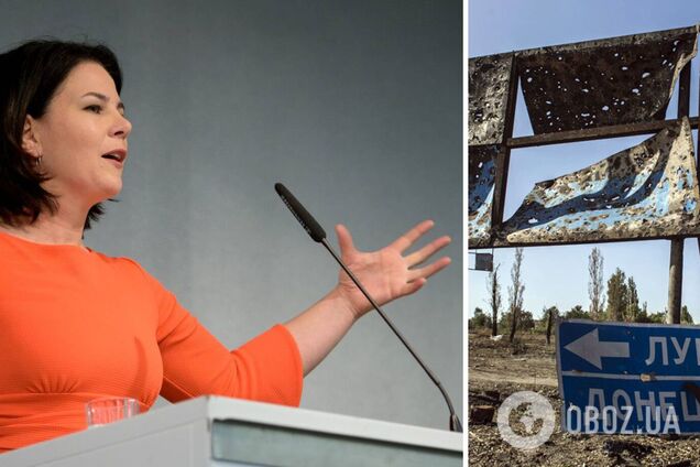 Очільниця МЗС Німеччини пригрозила Росії 'безпрецедентними та жорсткими' санкціями