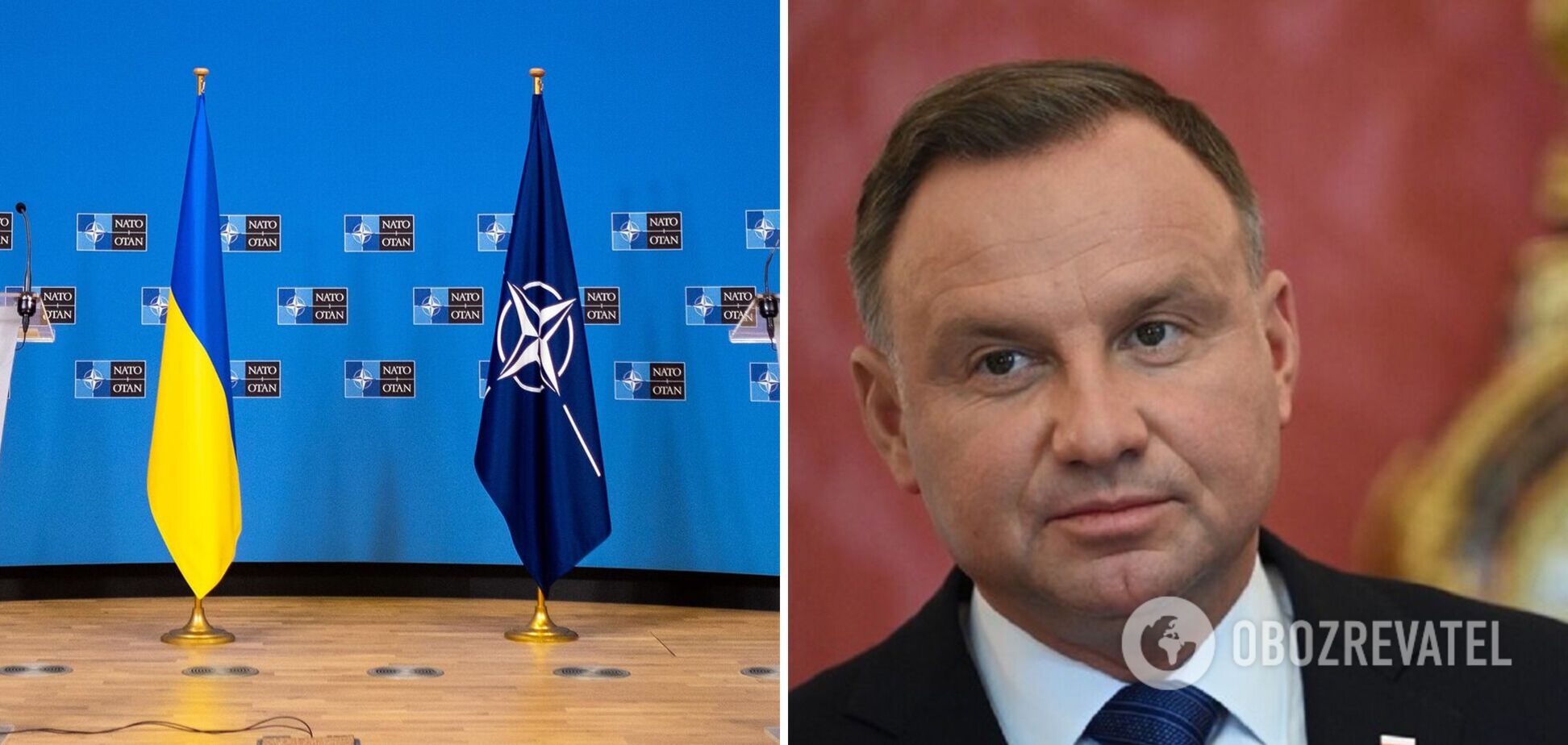 Дуда запропонував провести переговори НАТО з Україною та Грузією