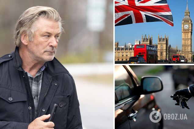 У водителя Алека Болдуина угнали автомобиль во время съемок нового фильма в Британии