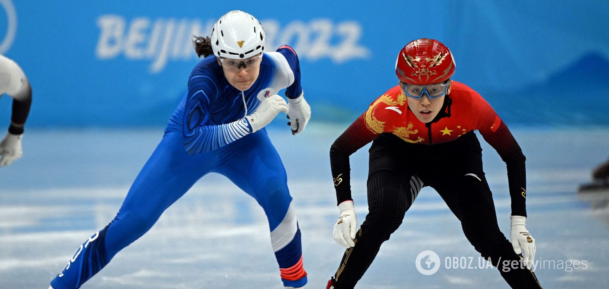 Росіянку вдруге дискваліфікували на Олімпіаді-2022 у змаганнях із шорт-треку