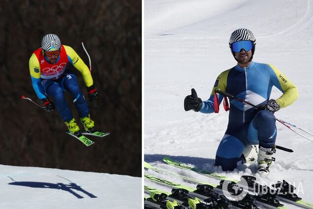 'Зламав лижі, палиці та влетів у сітку': український гірськолижник упав на Олімпіаді, але досягнув найкращого результату для країни