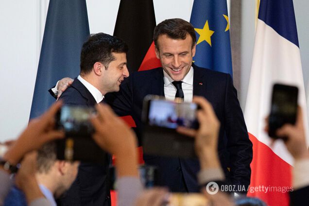 'Вы там не сидели, не отдыхали?' Зеленский на брифинге с Макроном ответил на слова Путина об Украине-'красавице'. Видео