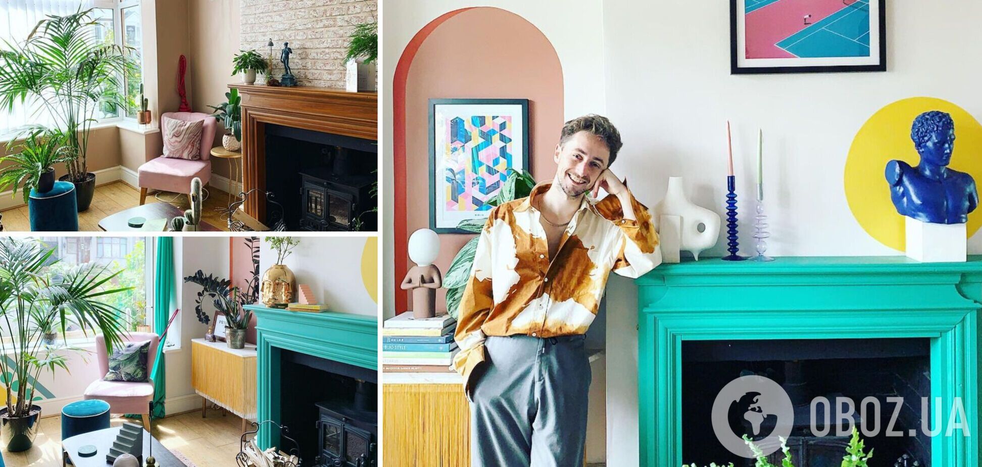 Мужчина своими руками преобразил простое жилище в дом для фото в Instagram: как он выглядит
