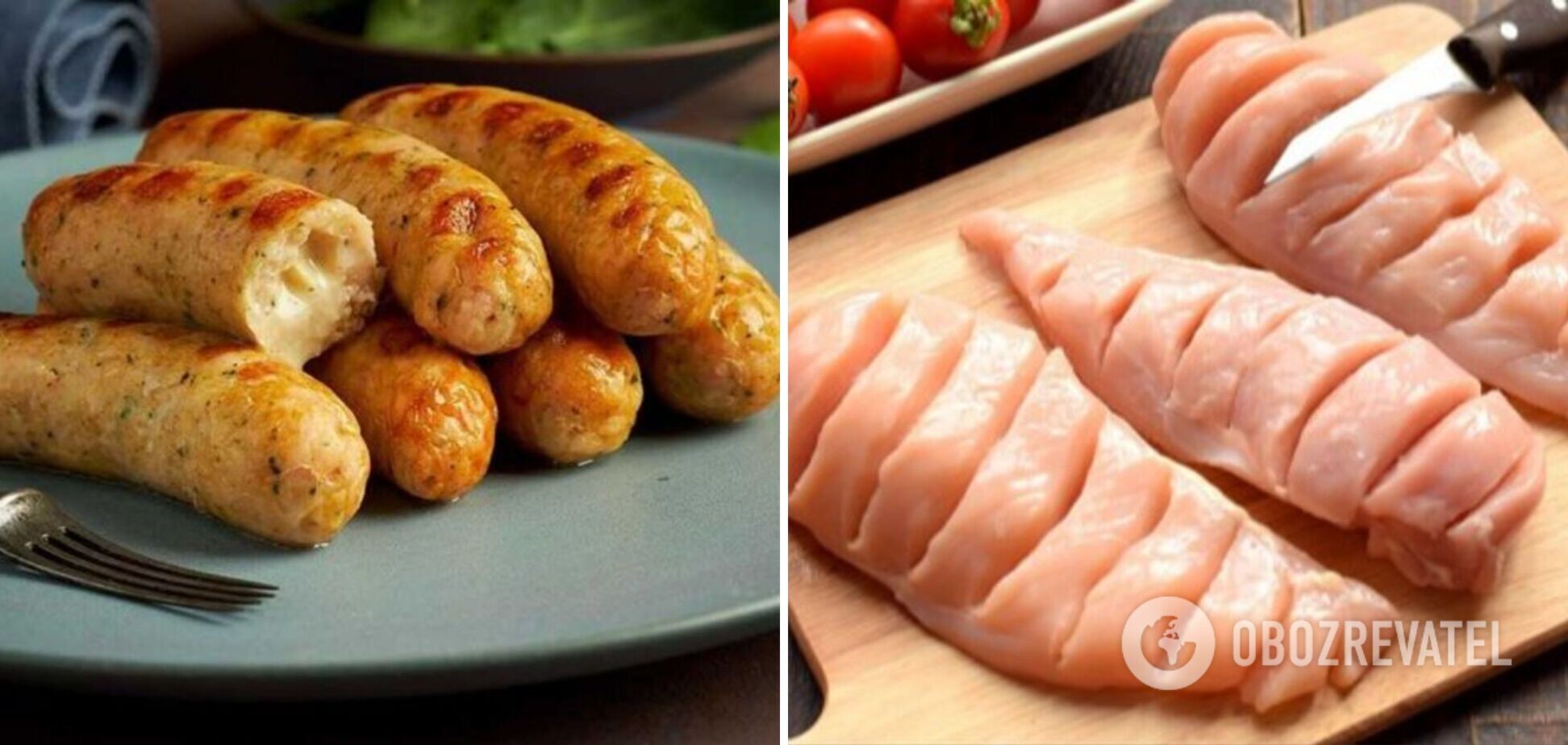 Как приготовить низкокалорийные куриные колбаски: в духовке и на сковороде