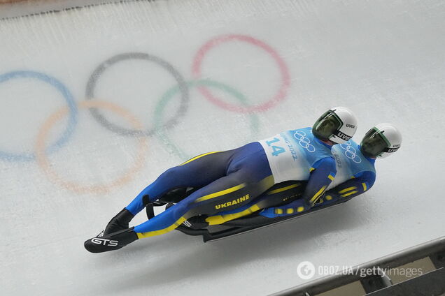 Украинские саночники установили рекорд на Олимпиаде-2022