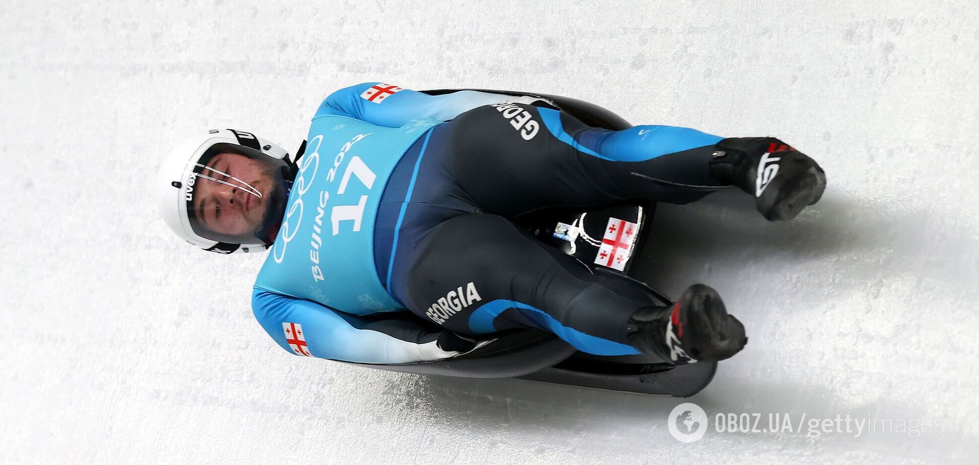 Племінник грузинського саночника, який загинув у Ванкувері-2010, виступив на Олімпіаді-2022