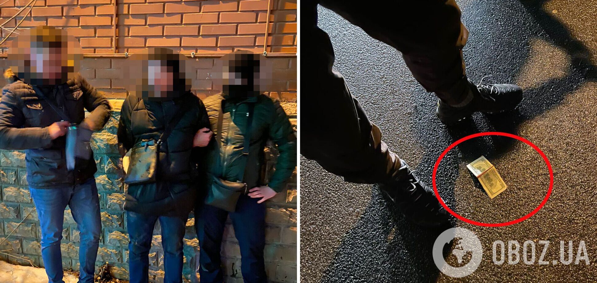 В Киеве следователь хотел 'сбить' $1 тысячу за ДТП, его задержали. Фото