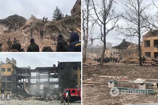 В Охтирці окупанти вдарили 'Градами' по військовій частині: загинуло 70 українських воїнів. Фото та відео