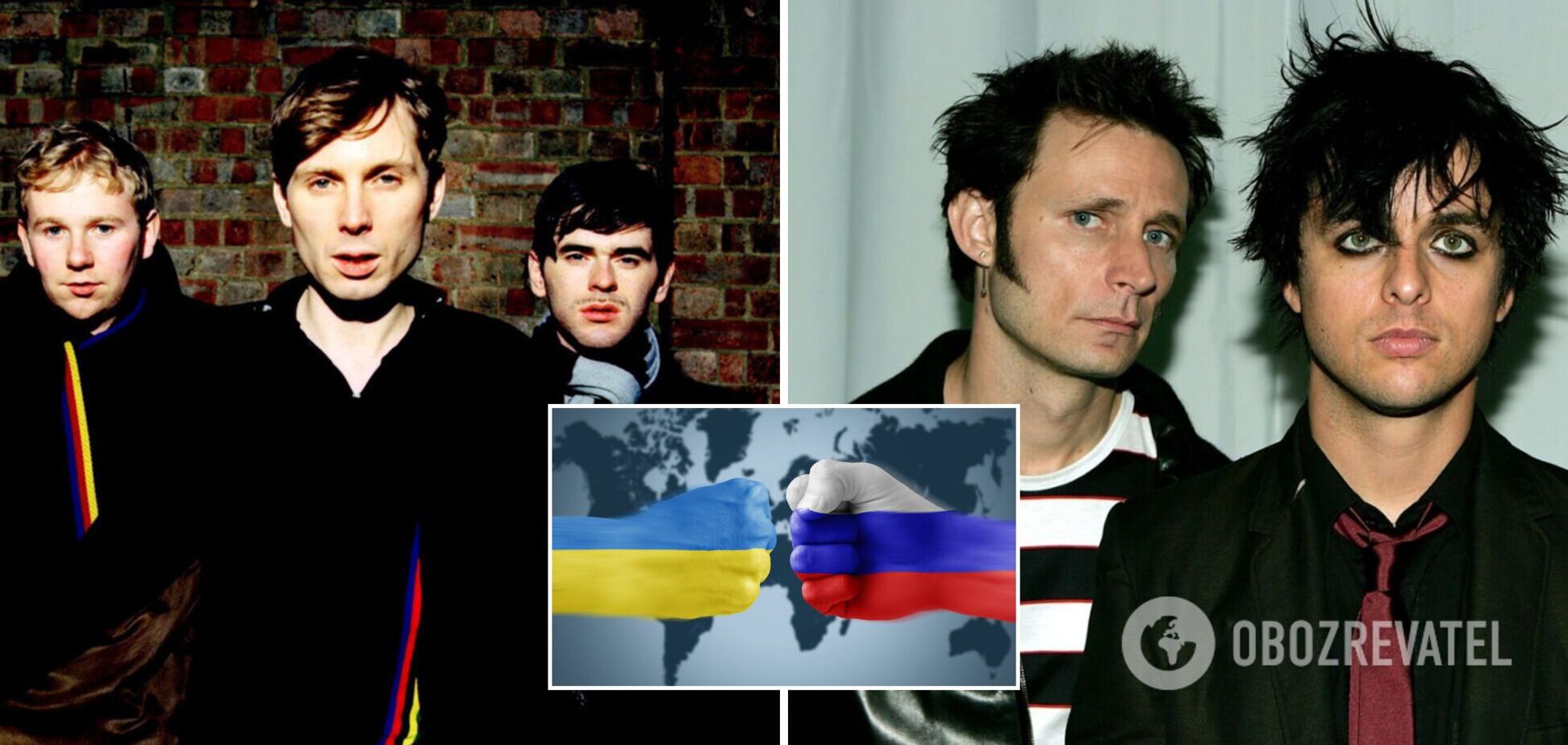 Группы Green Day и Franz Ferdinand отменили концерты в Москве из-за агрессии России