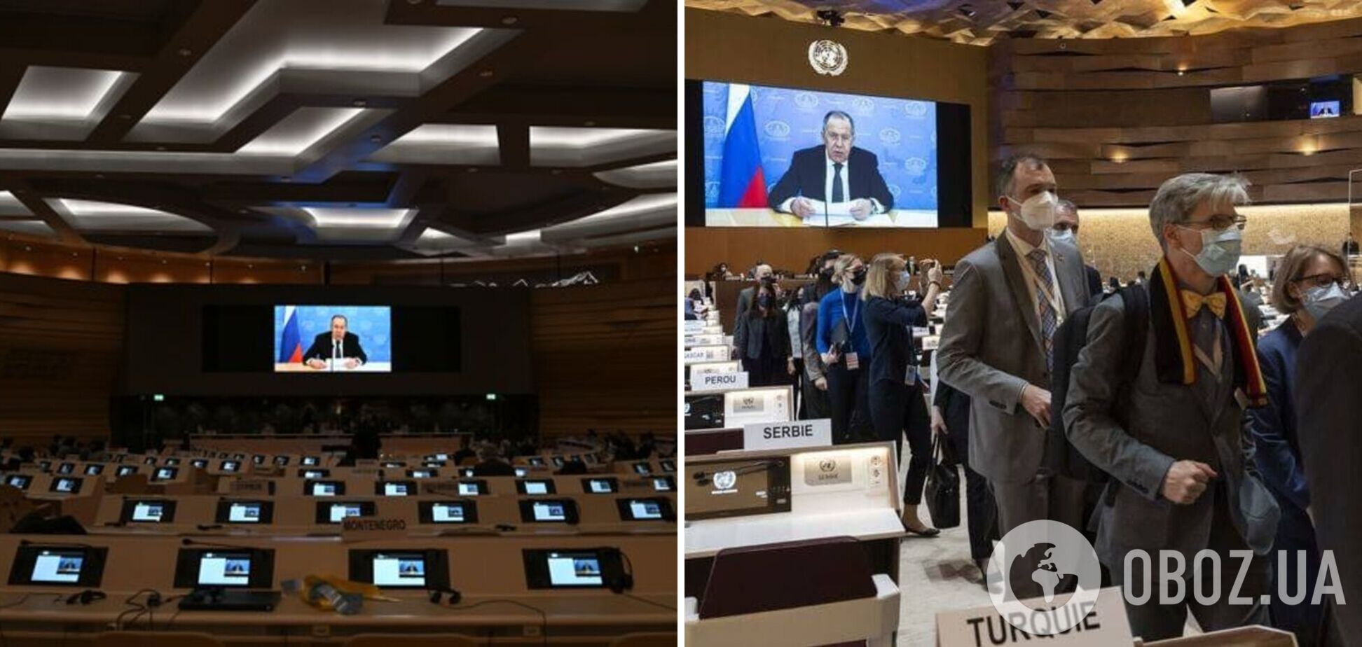 Дипломати десятка країн на знак протесту залишили залу Ради ООН перед виступом Лаврова
