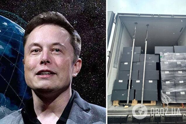 Илон Маск прислал в Украину новую крупную партию Starlink