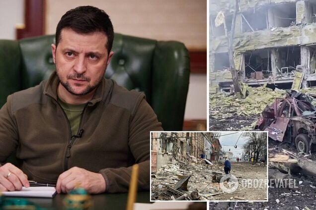 Все, что оккупанты делают с Мариуполем, – геноцид украинцев: Зеленский обратился к миру с новым обращением