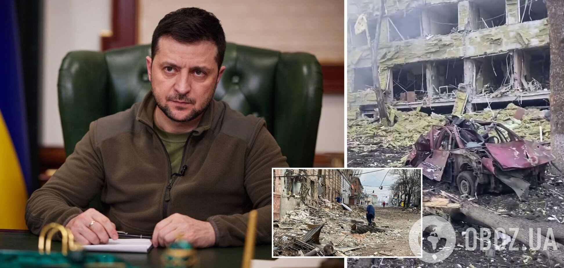 Зеленский рассказал о преступлениях российских войск в Украине