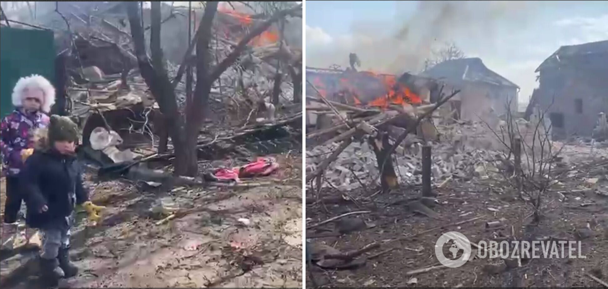 Оккупанты нанесли артиллерийский удар по жилому кварталу Мариуполя, где работали спасатели. Видео