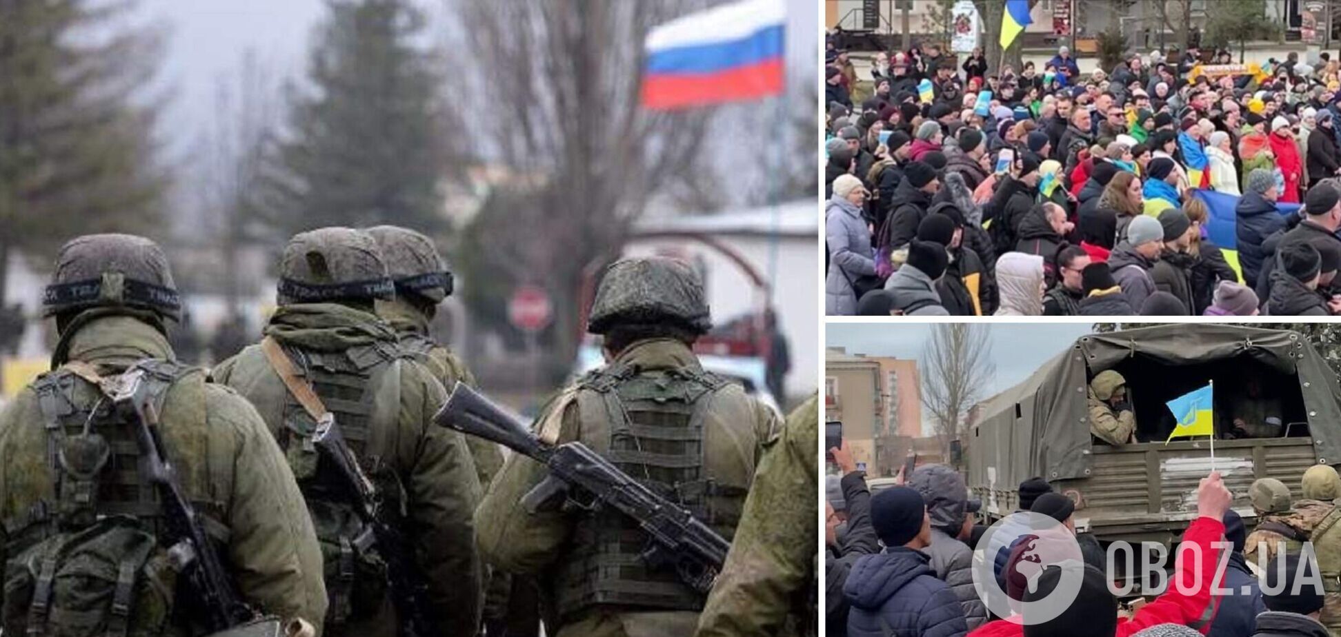 Бердянськ не здається: люди знову вийшли на вулиці, щоб прогнати окупантів. Відео