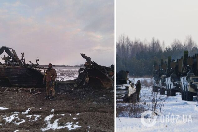 Українські військові знищили ЗРК 'Оса' російських окупантів. Фото