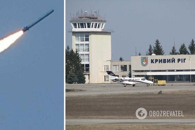 Вирва до п'яти метрів: окупанти завдали удару по аеропорту в Лозоватці біля Кривого Рогу