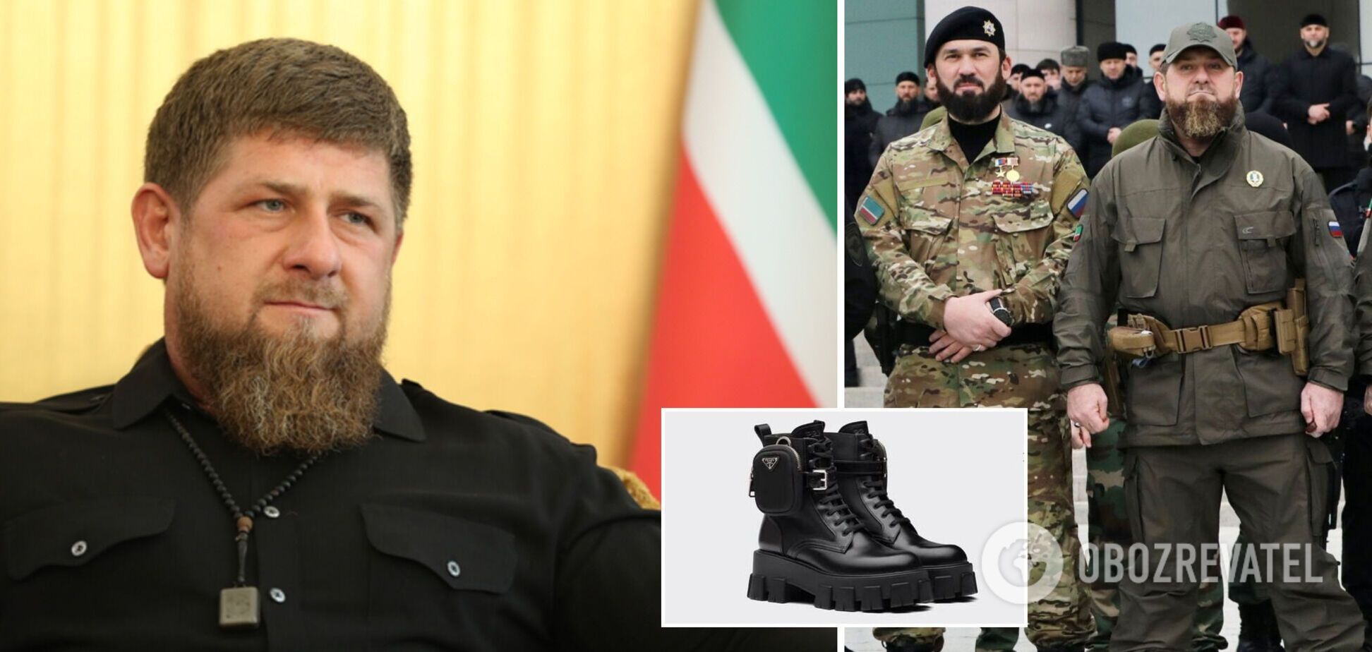 Глава Чечні Кадиров провів парад у черевиках від Prada за €1250: фото викликало жарти в мережі