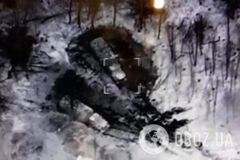 Воздушные силы работают! На Киевщине 'Байрактаром' зрелищно уничтожили пункт управления врага. Видео