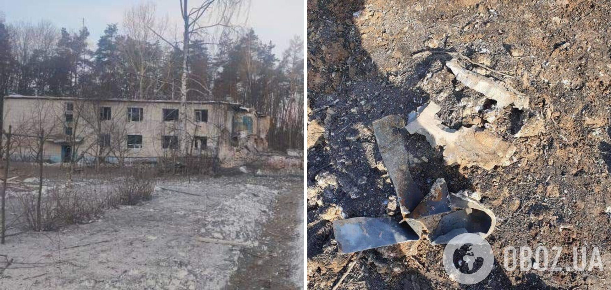Российские оккупанты разбомбили детский лагерь на Сумщине. Фото и видео последствий