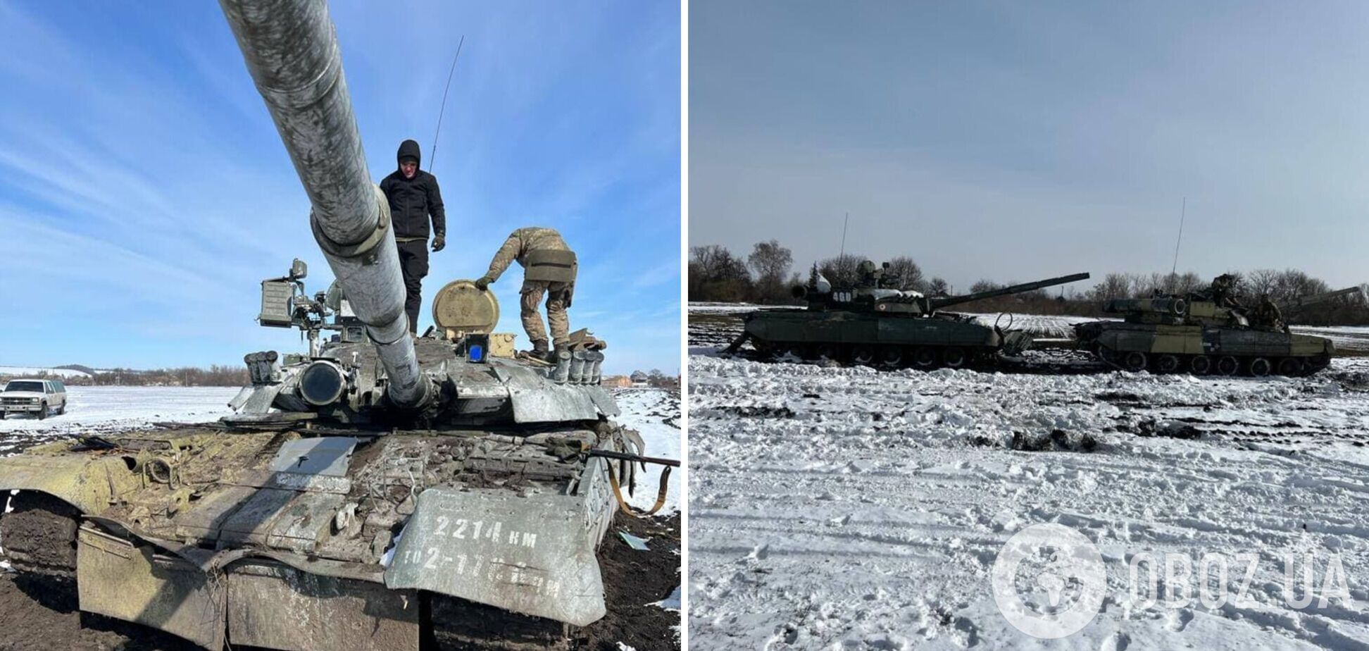 На Полтавщині тероборона захопила три танки окупантів. Фото і відео